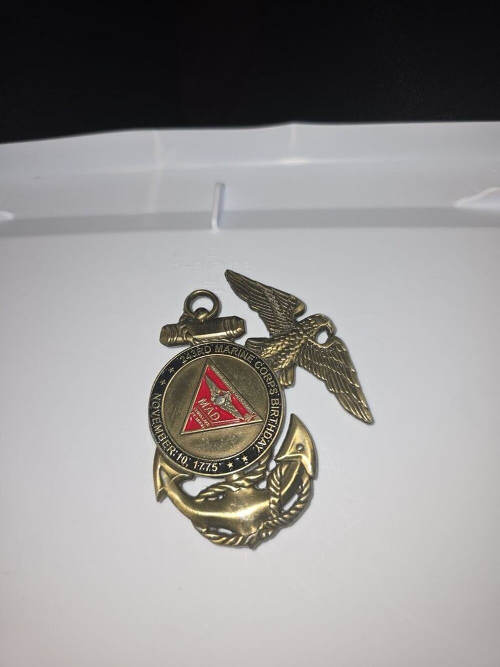 US Marine Corps 235th Birthday Commemorative Badge